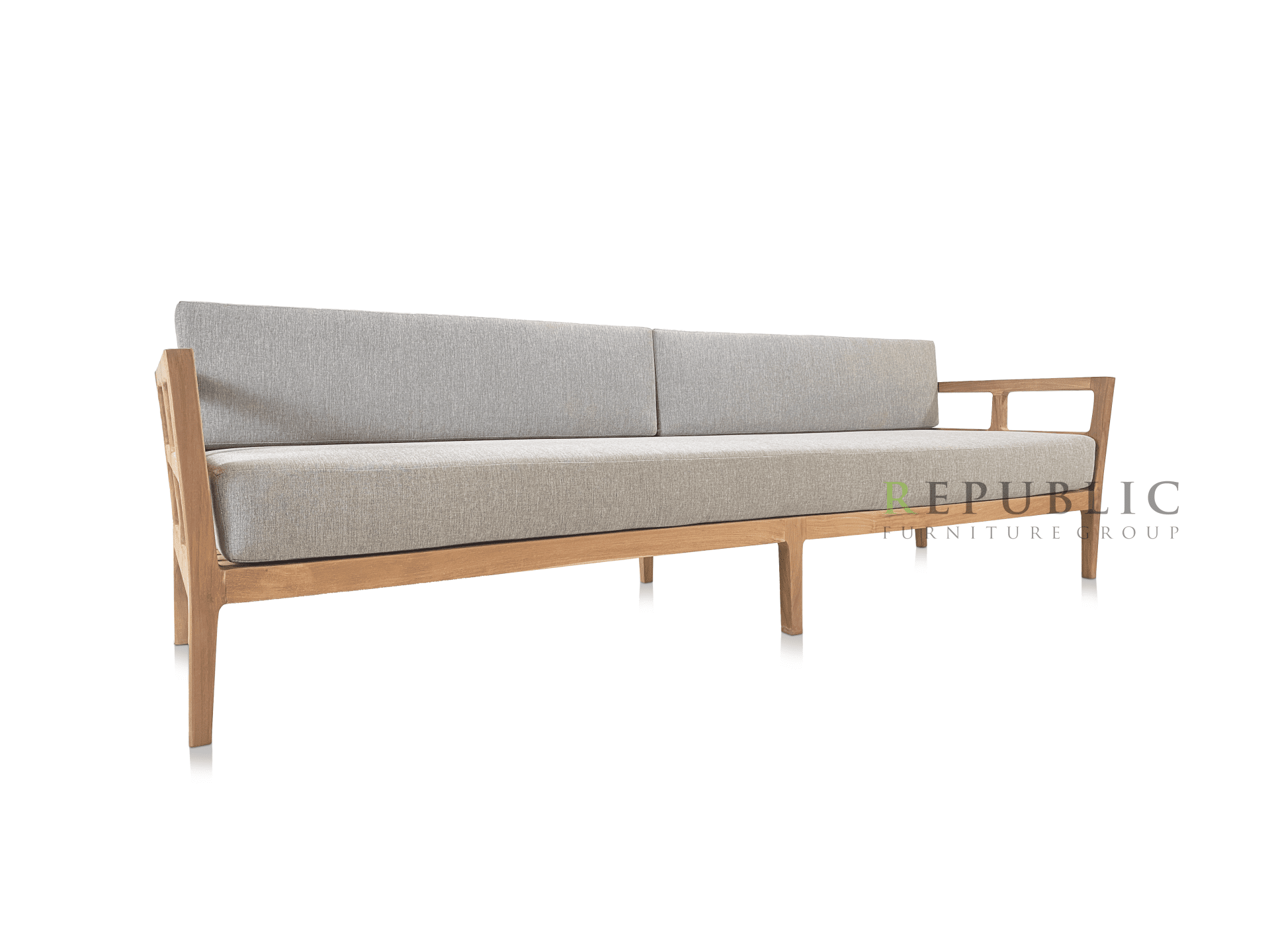 outdoor sofa teak
