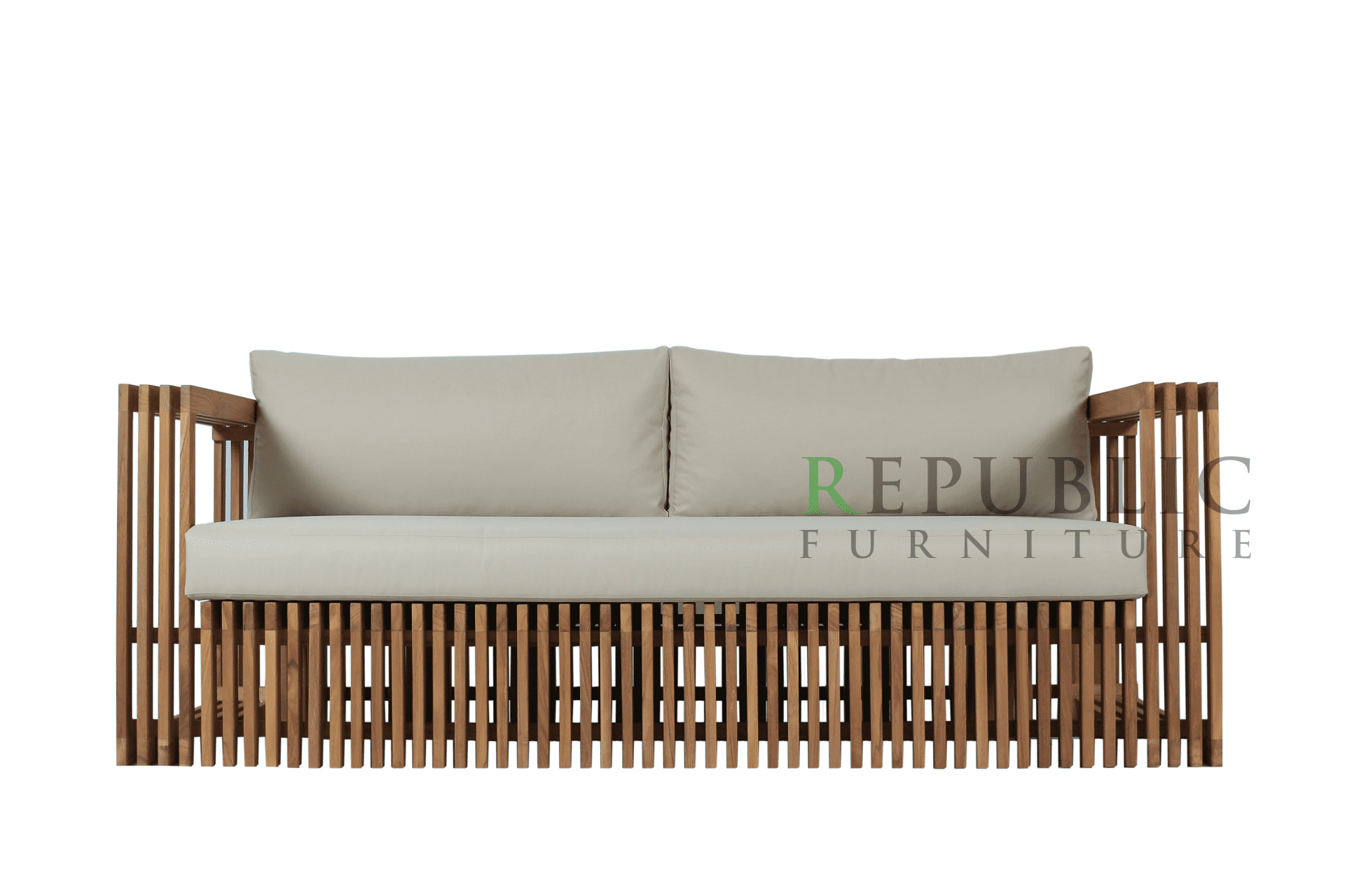 Teak Outdoor Love Seat Deep Seating Geneve