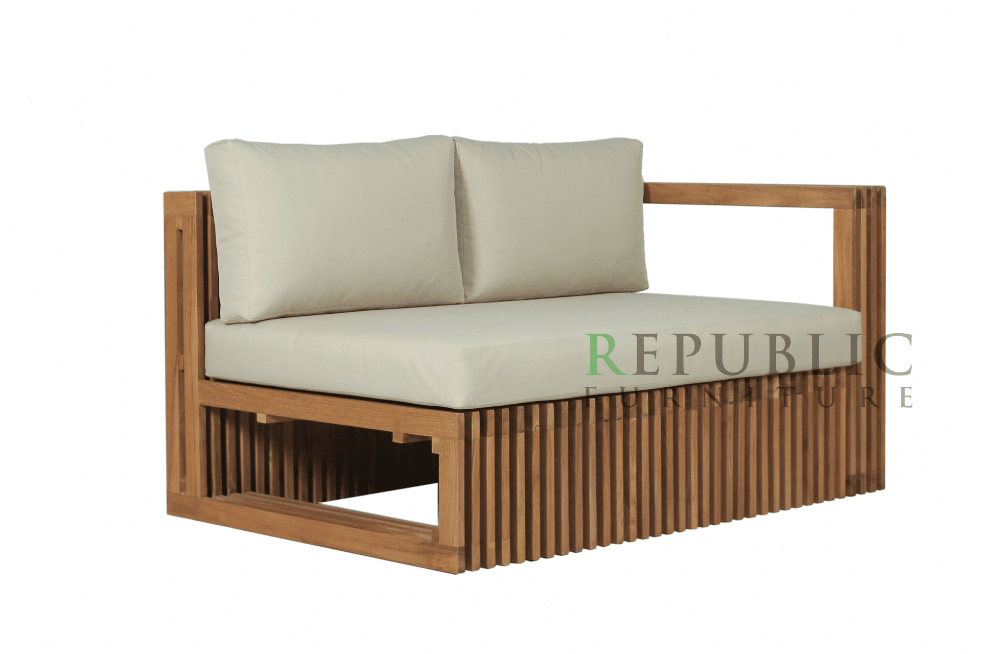 outdoor sofa teak