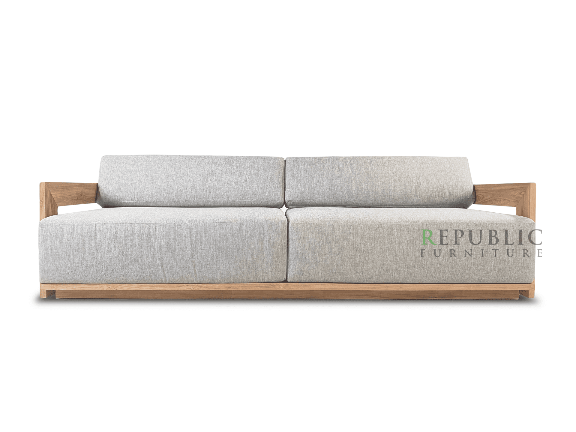 Teak Outdoor Three Seat Deep Seating Ananta