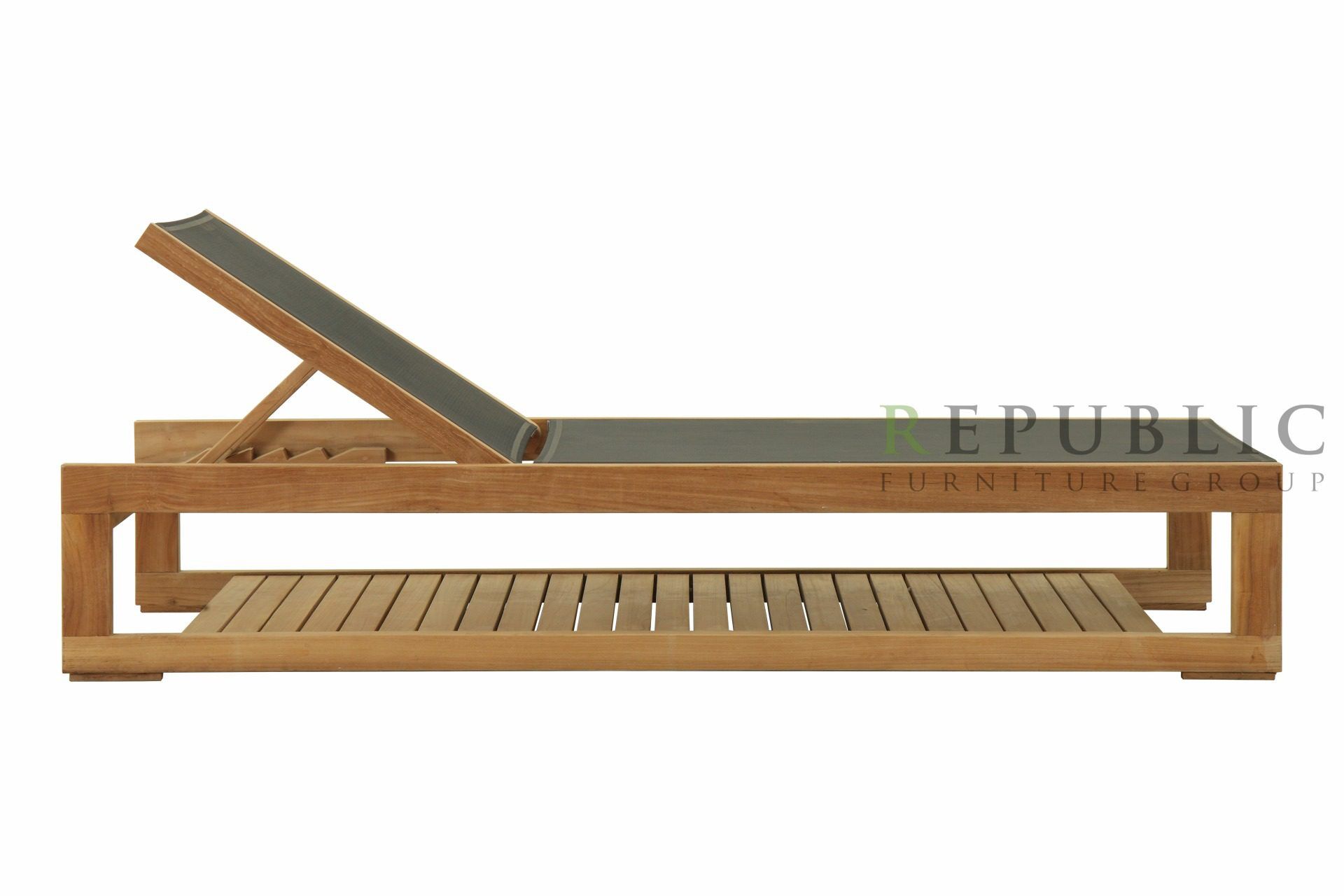 teak outdoor chaise lounge