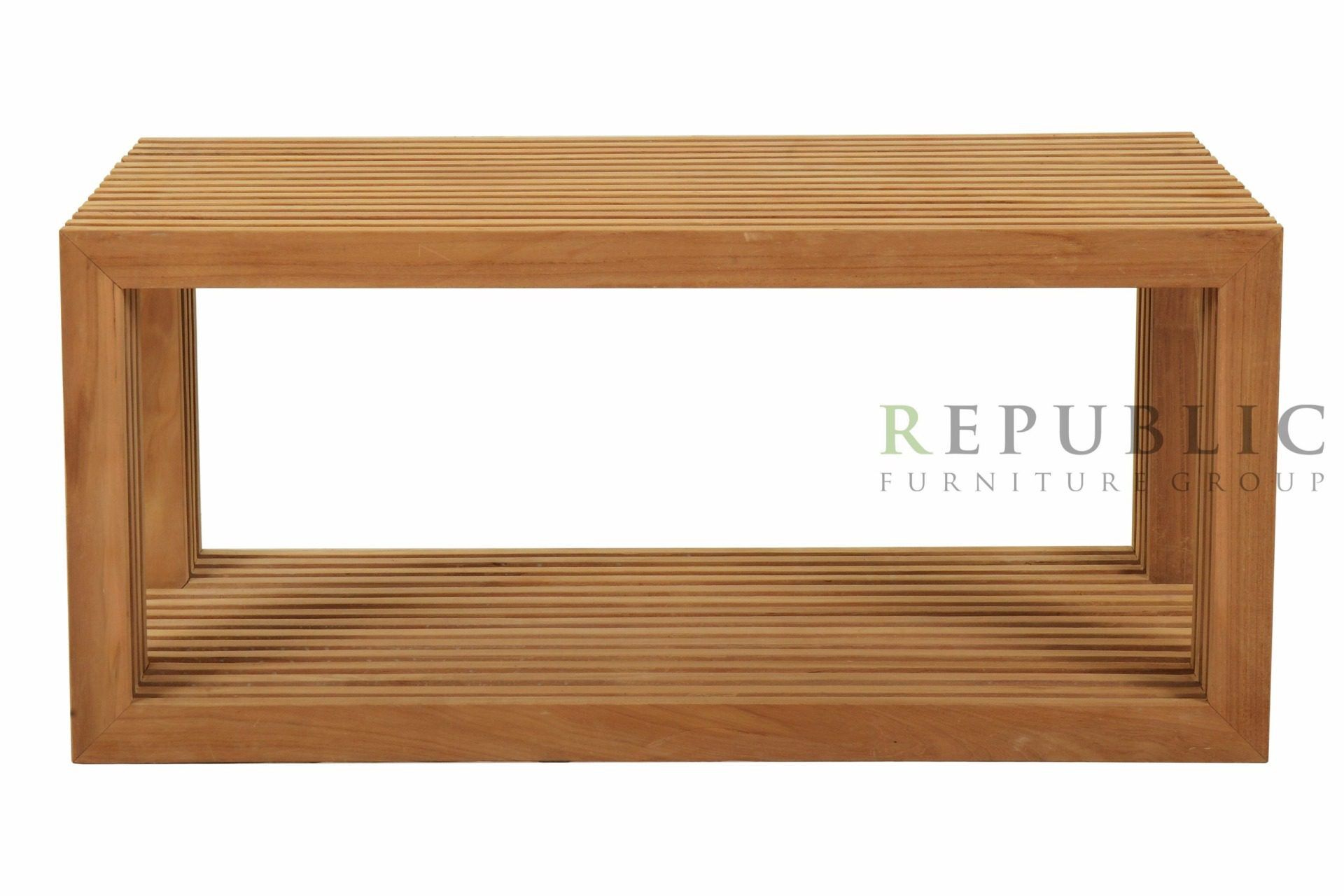 Teak Wood Outdoor Rectangular Coffee Table Geneve