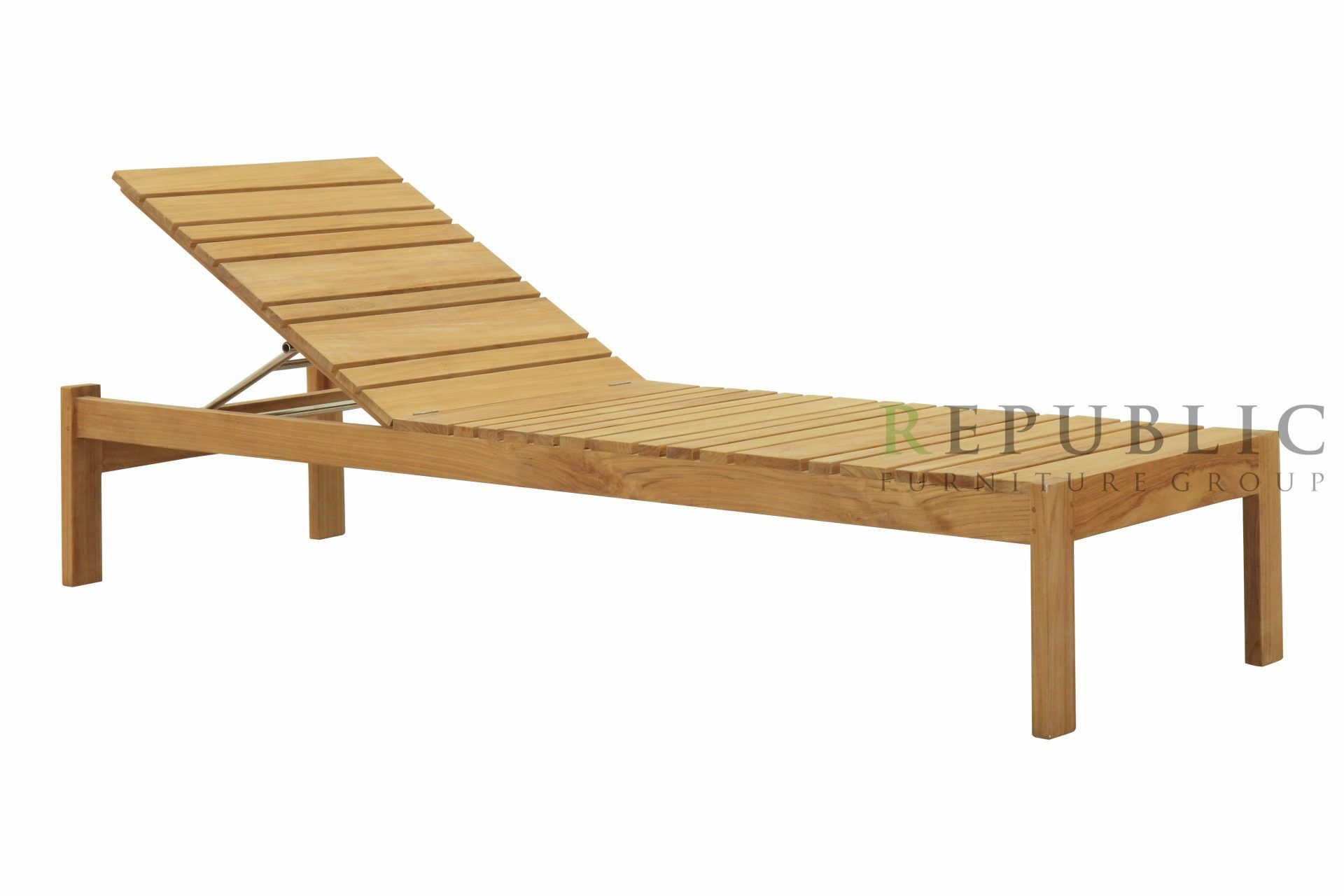 teak outdoor chaise lounge