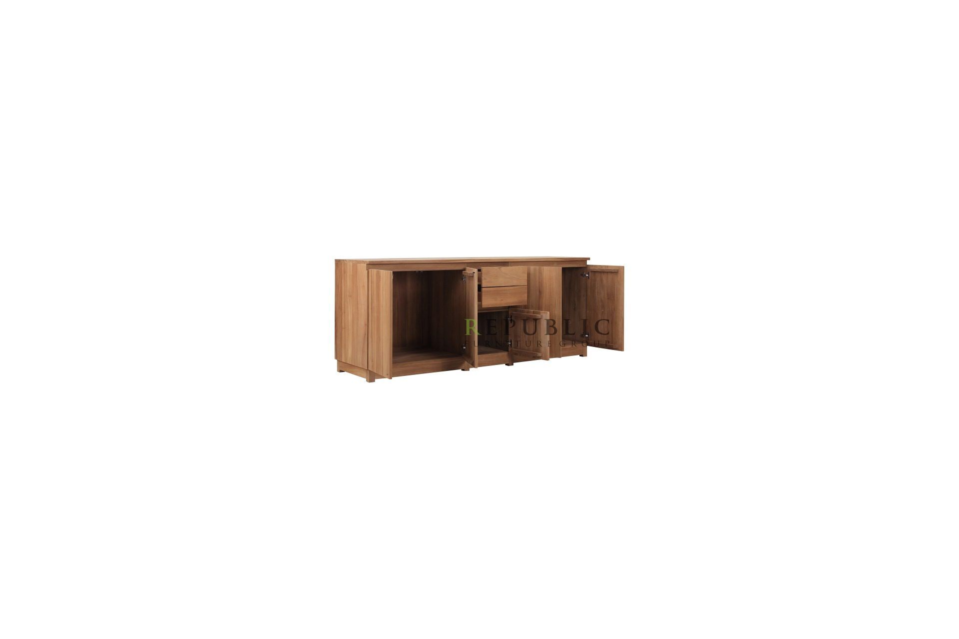Teak Wood Kuche Middle Drawers