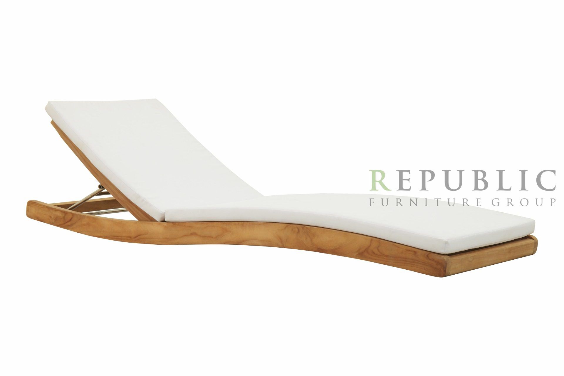 Teak Outdoor Sun Lounger Mauna