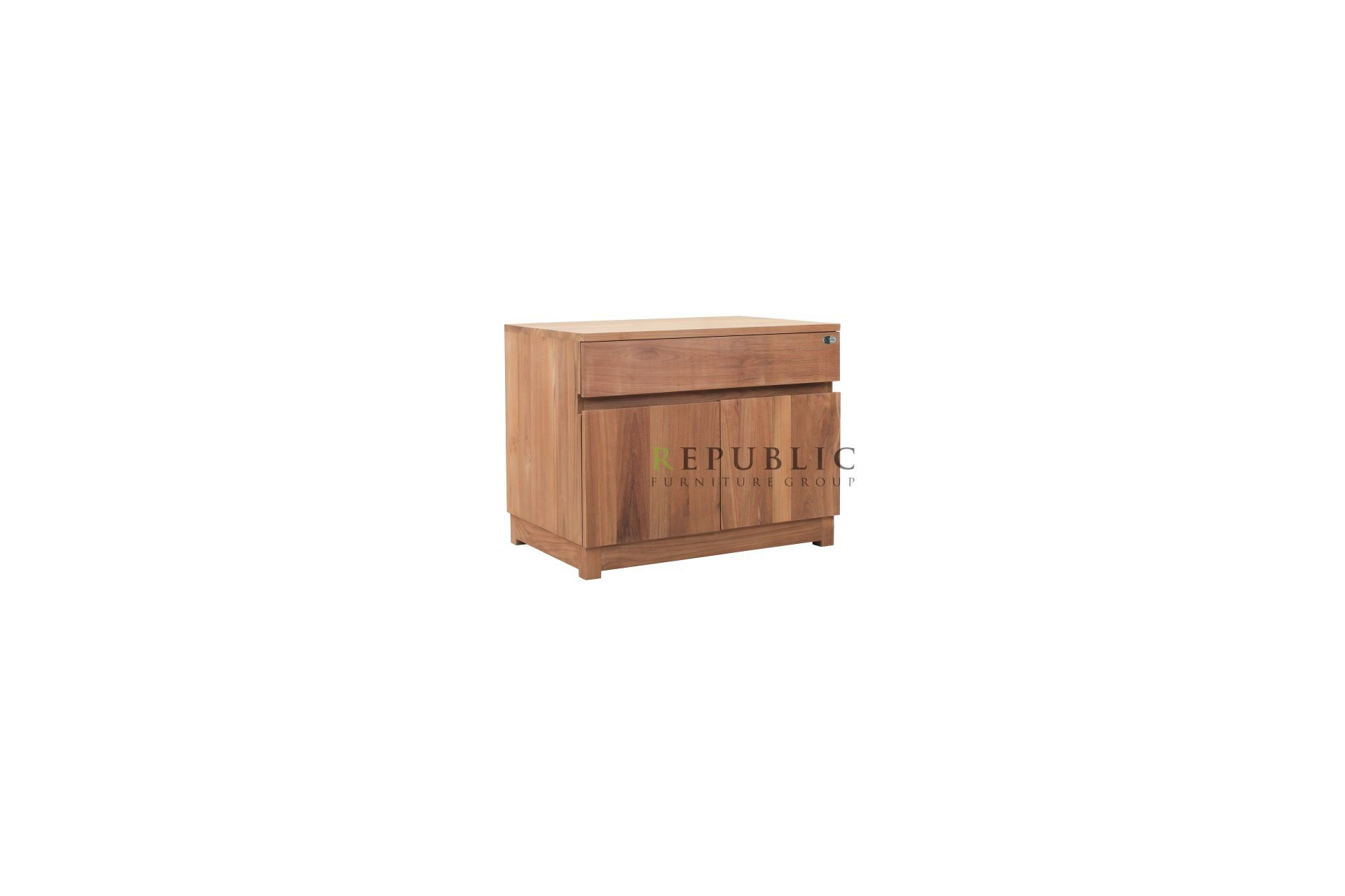 teak outdoor cabinet
