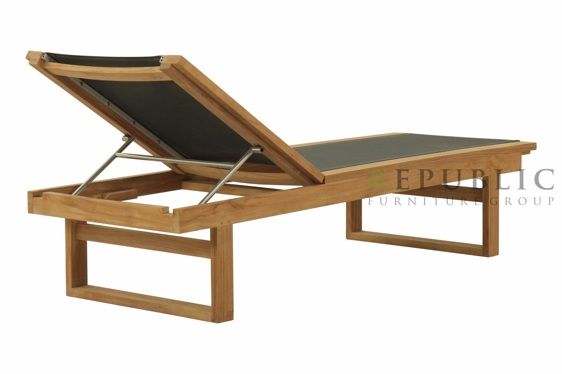 teak outdoor chaise lounge