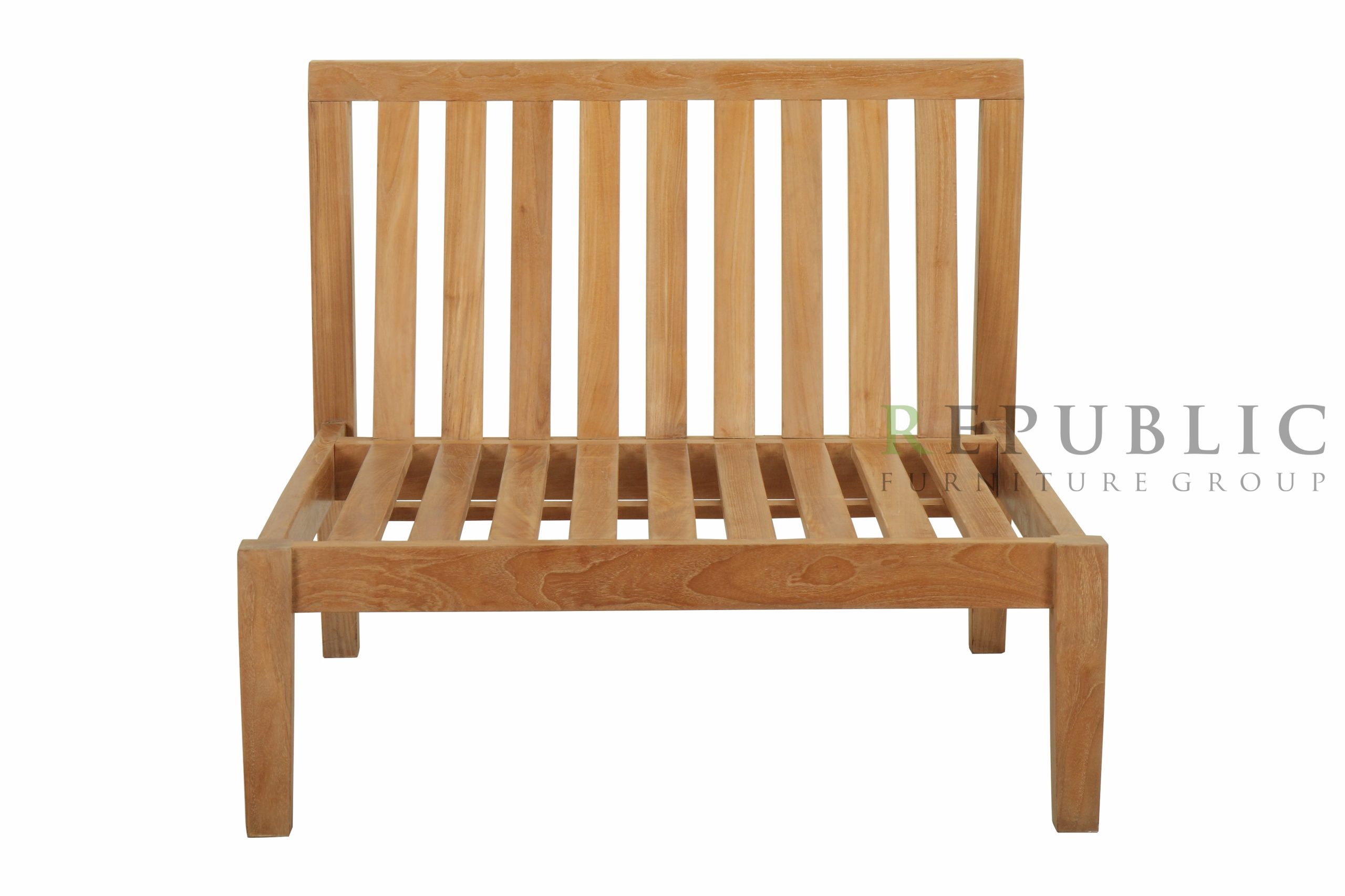 teak outdoor sofa