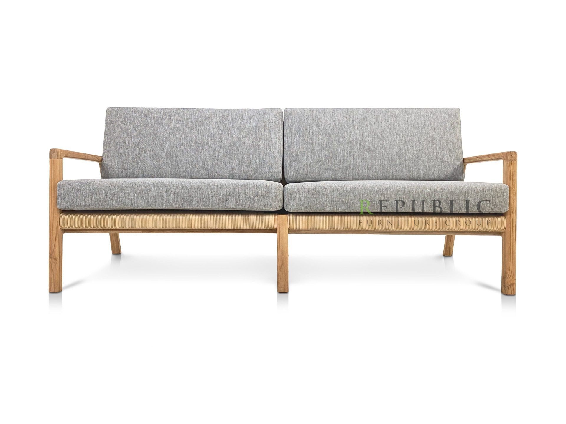 teak outdoor loveseat