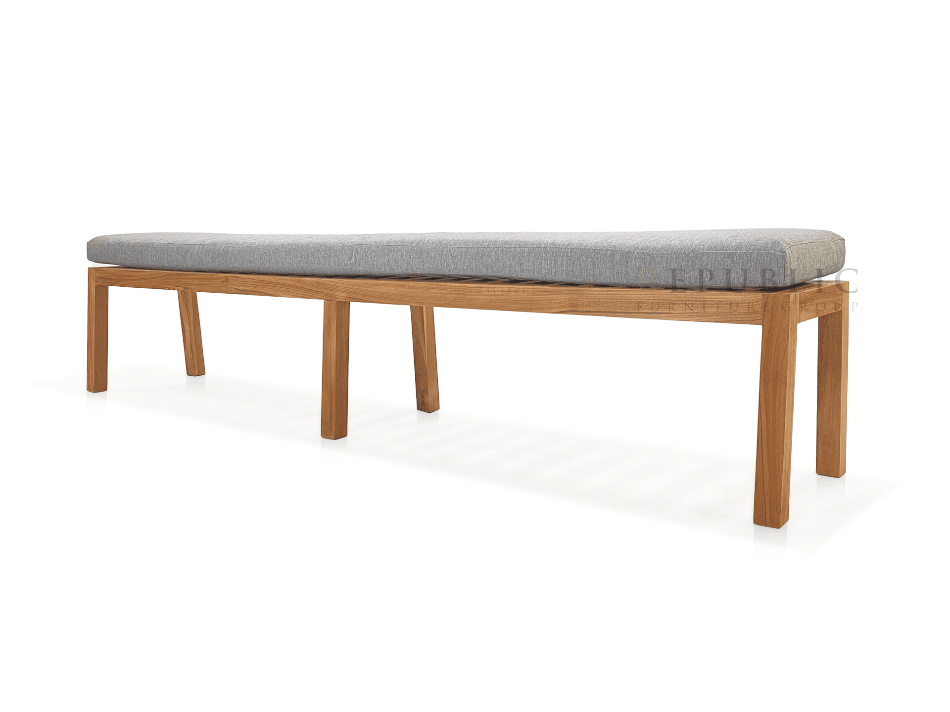 teak outdoor bench