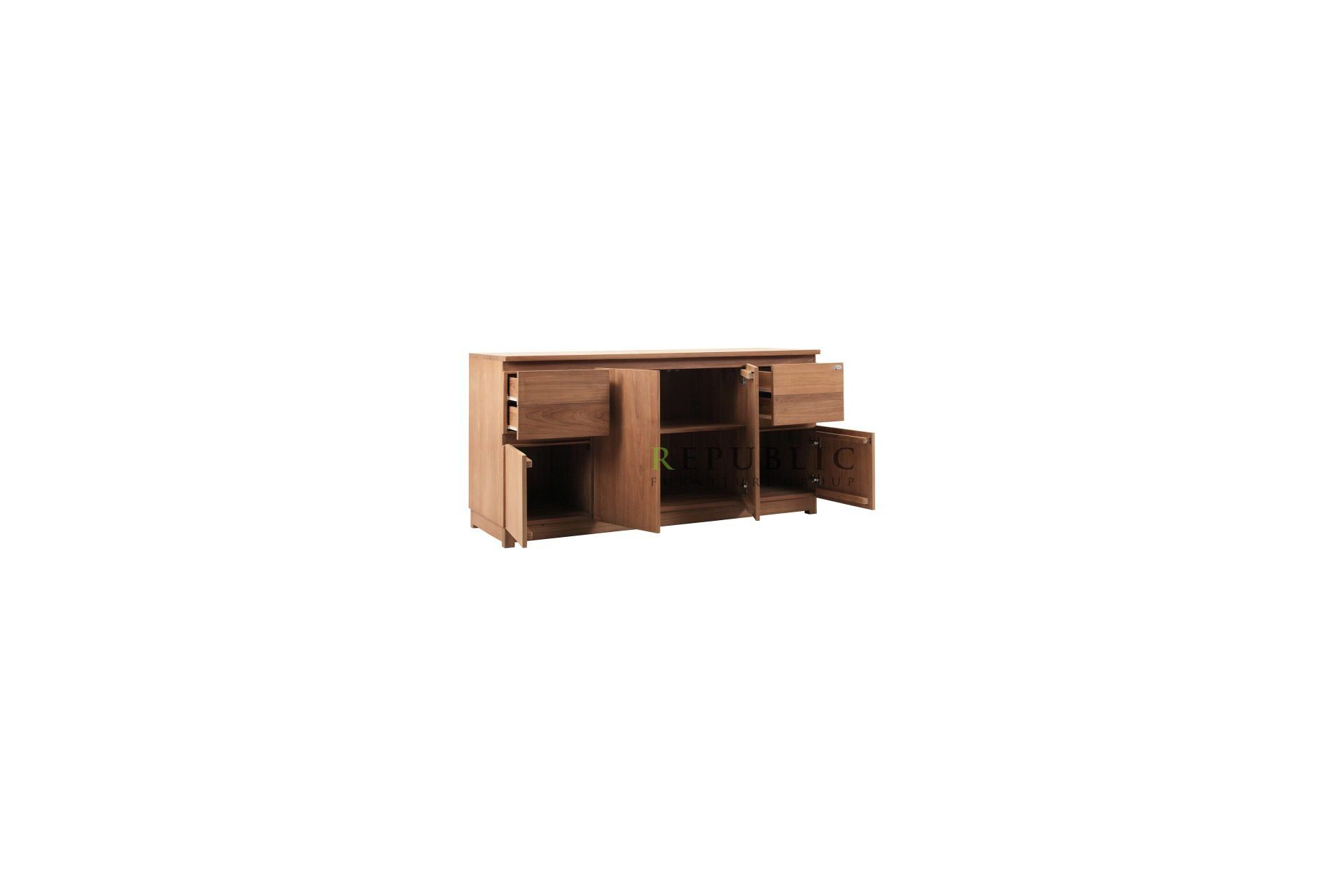 Teak Wood Kuche Side Drawers