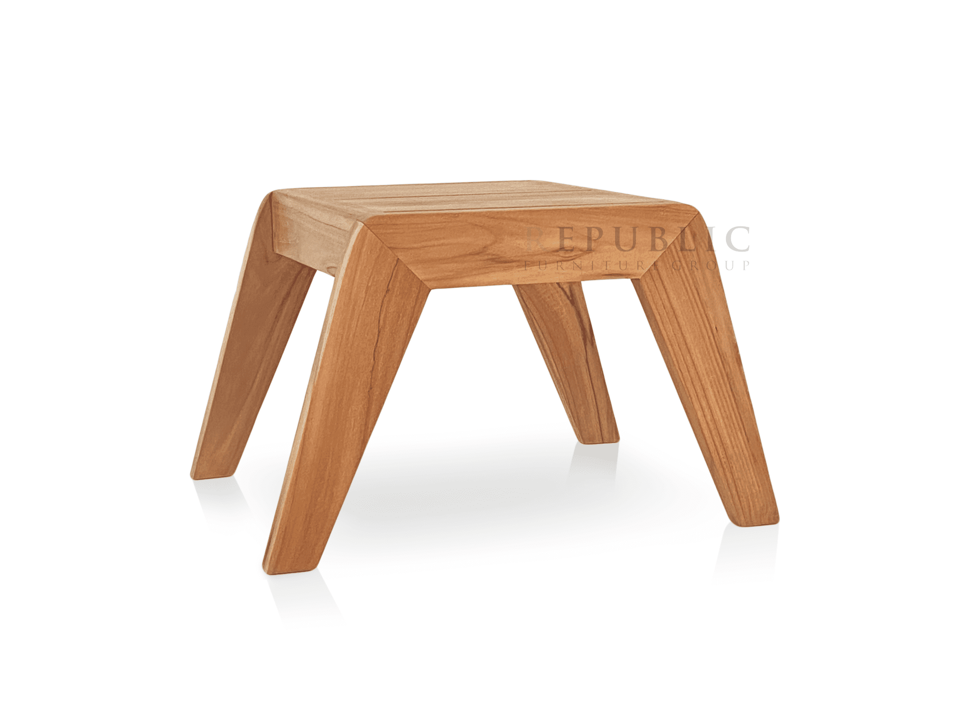 teak side table