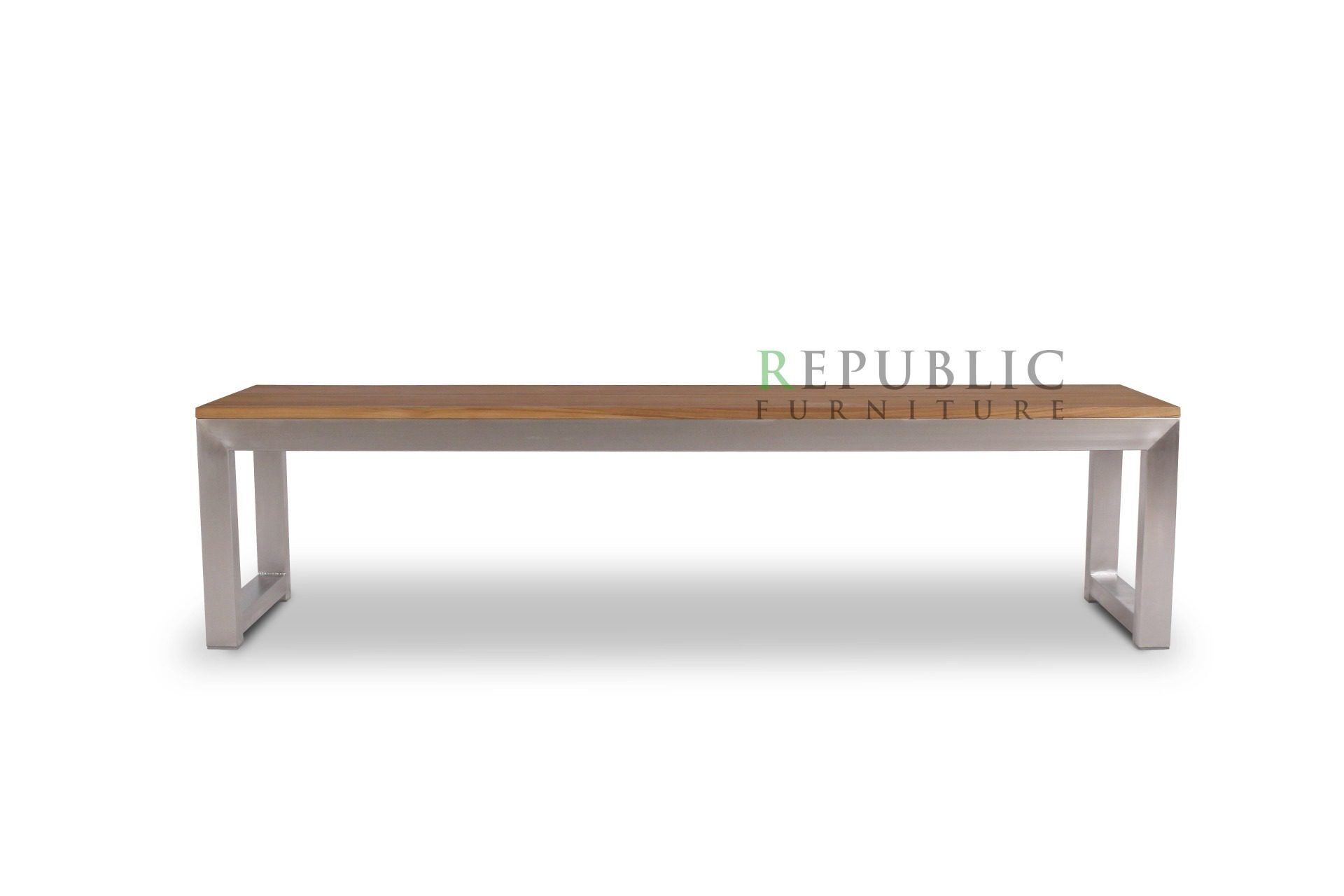 teak outdoor bench