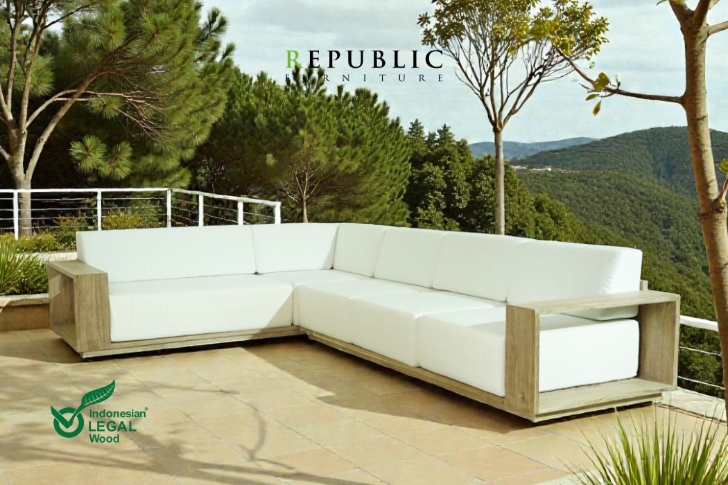 teak outdoor sofa set
