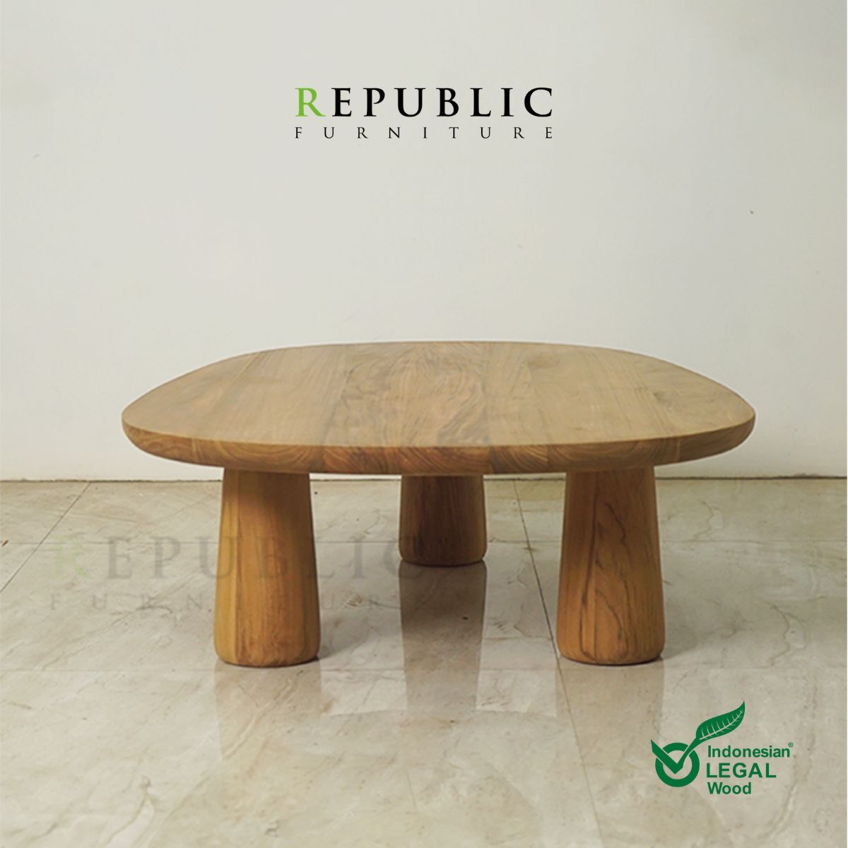 teak coffee table